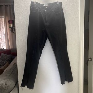 Black jeans high rise Abercrombie&fitch curve love size 31